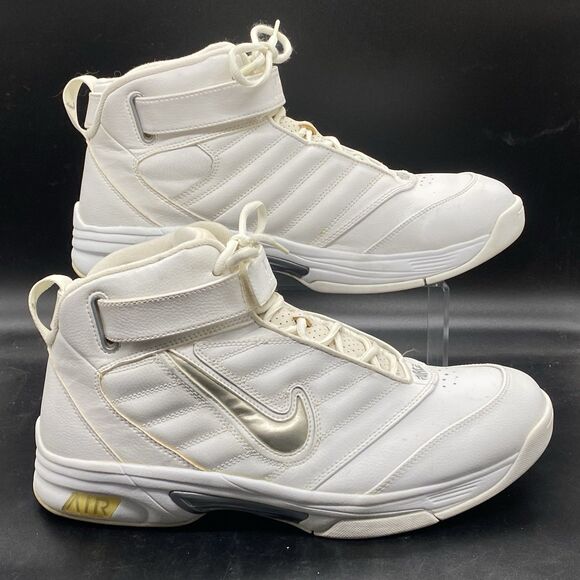 Nike Other - Vintage Nike Air Force Lockdown White Leather 2006 Shoes Mens 14 313571-101